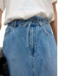 VMHILLA MR WIDE 7/8 DNM SKIRT