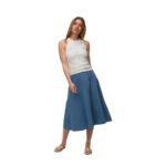 VMSIGGA 7/8 DENIM SKIRT