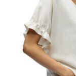 OBJFRAME 2/4 V-NECK TOP