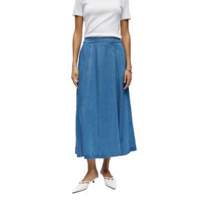 OBJFRAME MW DENIM SKIRT