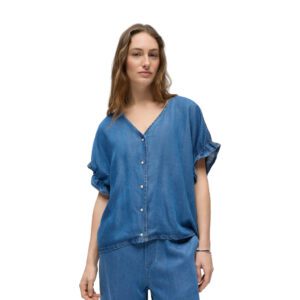 OBJFRAME 2/4 V-NECK TOP