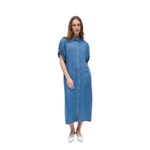 OBJFRAME TIANA 2/4 DENIM DRESS