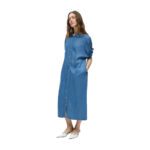 OBJFRAME TIANA 2/4 DENIM DRESS