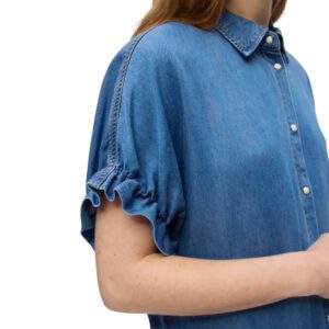 OBJFRAME TIANA 2/4 DENIM DRESS