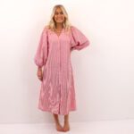 ONLROLLY LS MIDI STRIPE DRESS