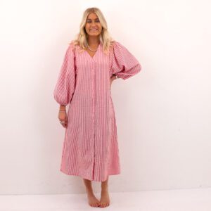 ONLROLLY LS MIDI STRIPE DRESS