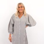 ONLROLLY LS MIDI STRIPE DRESS
