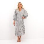 ONLROLLY LS MIDI STRIPE DRESS