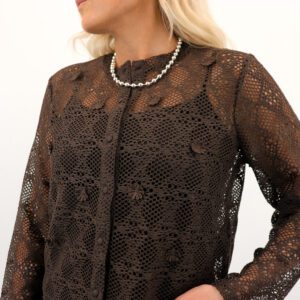 JDKASSANDRA LIFE L/S LACE CARDIGAN