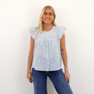 JDYFIA S/S EMBROIDERY SHIRT