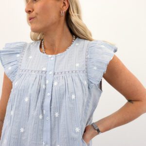JDYFIA S/S EMBROIDERY SHIRT