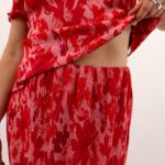 PCFLORA HW ANKLE SKIRT