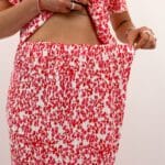 PCFLORA HW ANKLE SKIRT