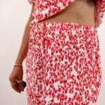 PCFLORA HW ANKLE SKIRT