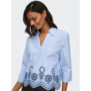 JDYBILLE L/S EMBROIDERY TOP