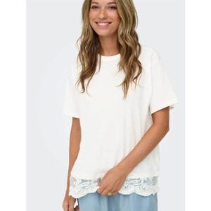 ONLVIVVI SS LACE TOP