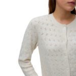 VMDOFFY STITCH LS O-NECK CARDIGAN