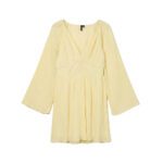 VMDORA LS SHORT PLISSE DRESS