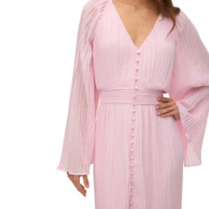 VMDORA LS MAXI PLISSE DRESS