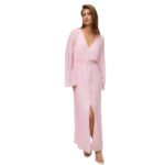 VMDORA LS MAXI PLISSE DRESS