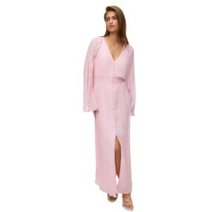 VMDORA LS MAXI PLISSE DRESS