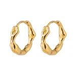 ZION SMALL HUGGIE HOOP EARRINGS