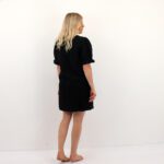 PCSASTINA SS ELASTIC CUFF DRESS