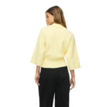 NMSHYLA 3/4 SLEEVE POLO CARDIGAN