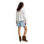 JXCARO POPLIN LS BLOUSE