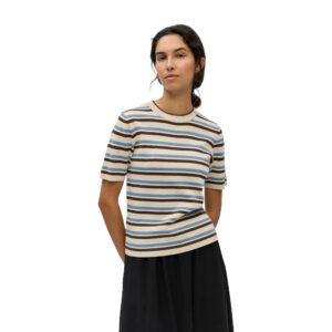 OBJESTER S/S NEW KNIT PULLOVER