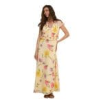 ONLVALDA SS LONG FRILL DRESS
