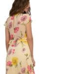ONLVALDA SS LONG FRILL DRESS
