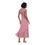 ONLVALDA SS LONG FRILL DRESS