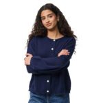 PCIDA LS O-NECK CARDIGAN