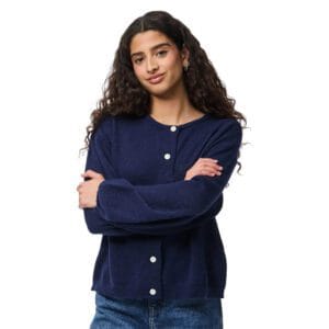 PCIDA LS O-NECK CARDIGAN