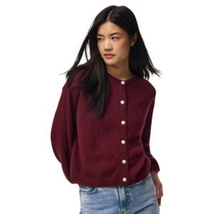 PCIDA LS O-NECK CARDIGAN