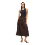 VISOPHIE HW ANKLE SKIRT