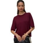 VMSILJE S/4 O-NECK OVERSIZE PULL