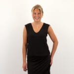 VMMAXINE SL V-NECK TOP