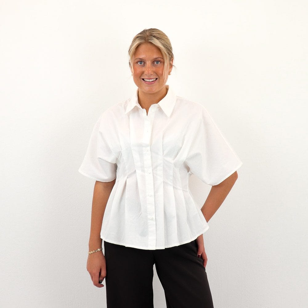 VMSOPH 2/4 PLEAT FITTED SHIRT