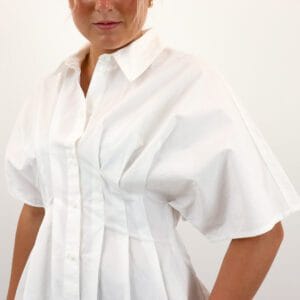 VMSOPH 2/4 PLEAT FITTED SHIRT