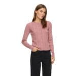 VIKERRY CABLE L/S KNIT CARDIGAN
