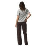 PCSILKE MW WIDE COLORED JEANS