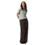PCSILKE MW WIDE COLORED JEANS