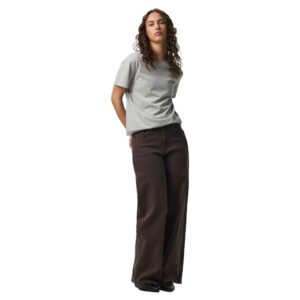 PCSILKE MW WIDE COLORED JEANS