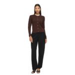 VIKERRY CABLE L/S KNIT CARDIGAN