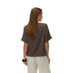 VMLUNA 2/4 BOATNECK TOP