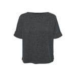 VMLUNA 2/4 BOATNECK TOP