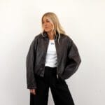 ONLMASJA FAUX LEATHER PADDED BOMBER
