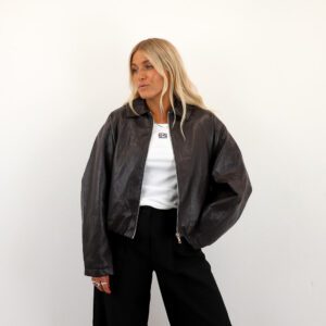 ONLMASJA FAUX LEATHER PADDED BOMBER